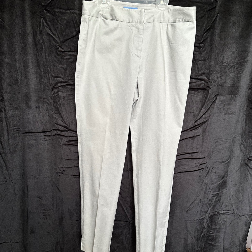 J.McLaughlin, women’s beige straight leg slacks, size 10